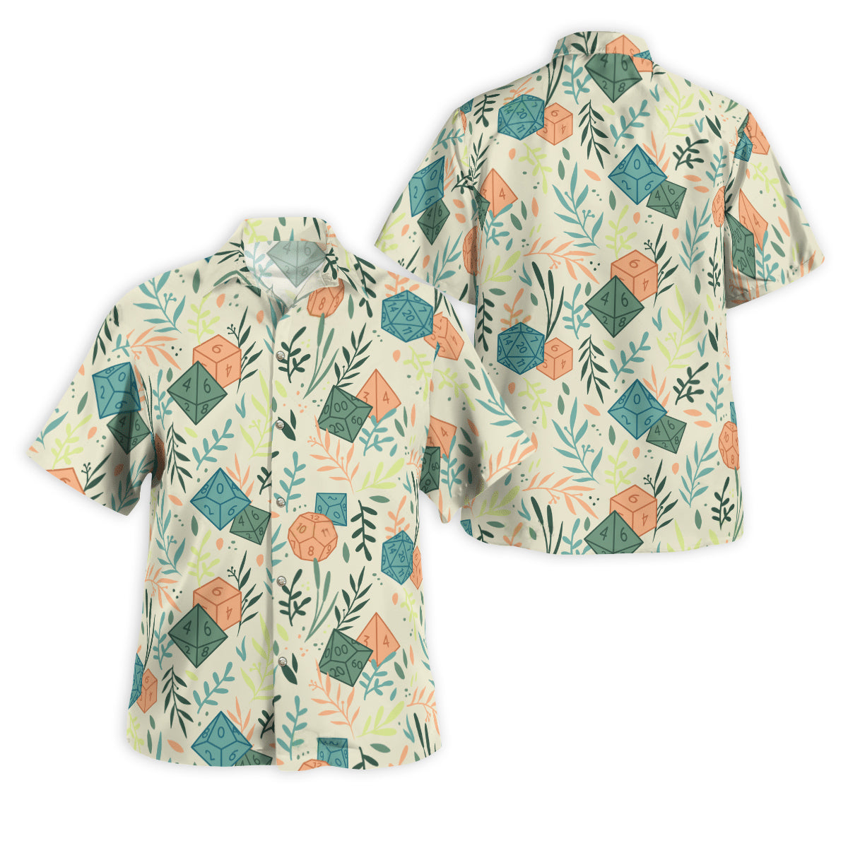 DnD Leaf Vintage Color - Hawaiian Shirt