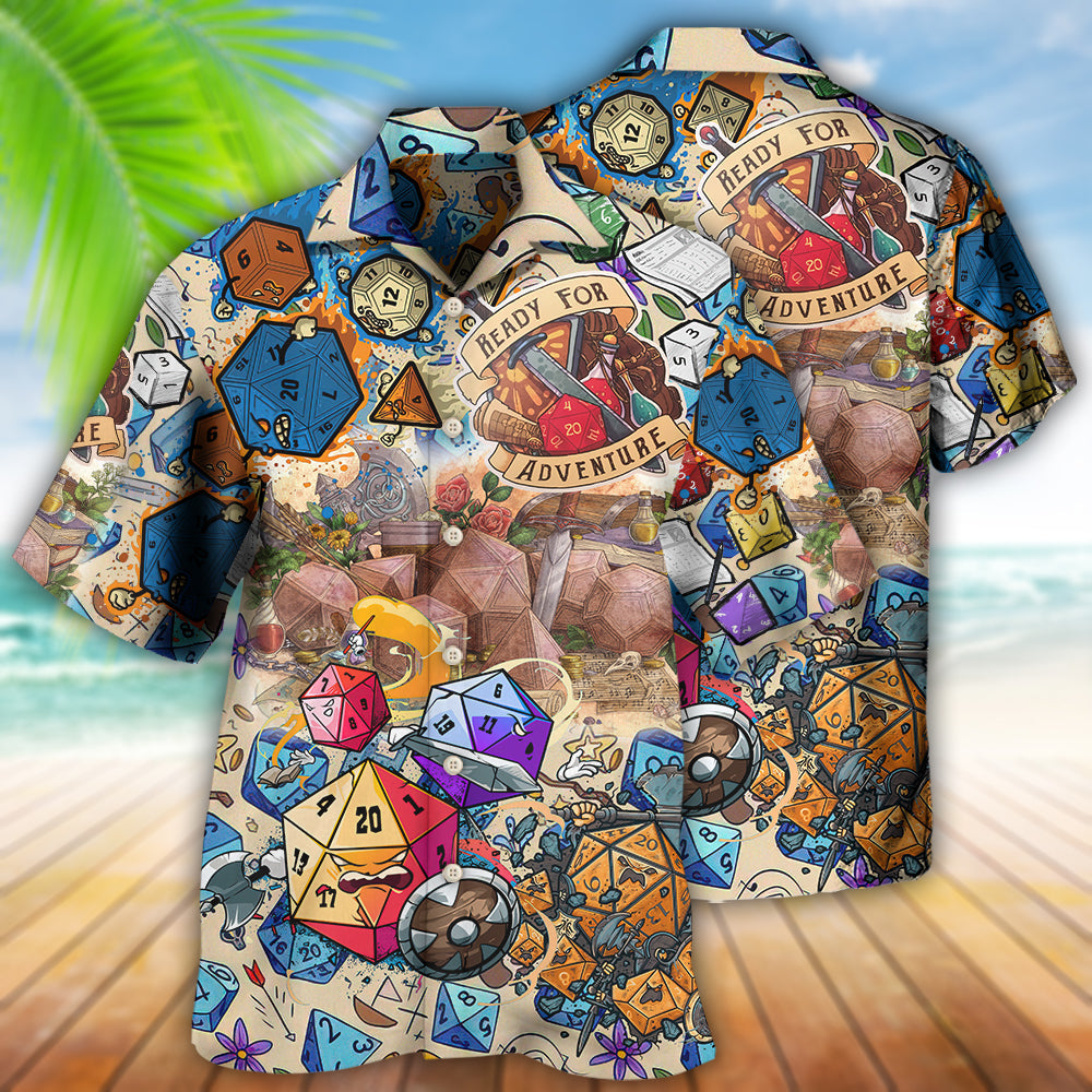 D20 Every Good Story Start With A D20 - Hawaiian Shirt