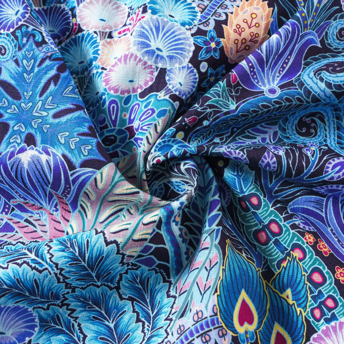 Men's Hawaiian Shirt Floral Pattern Series 2 Print Cotton Button-down Short Sleeve Aloha Shirt By Sun